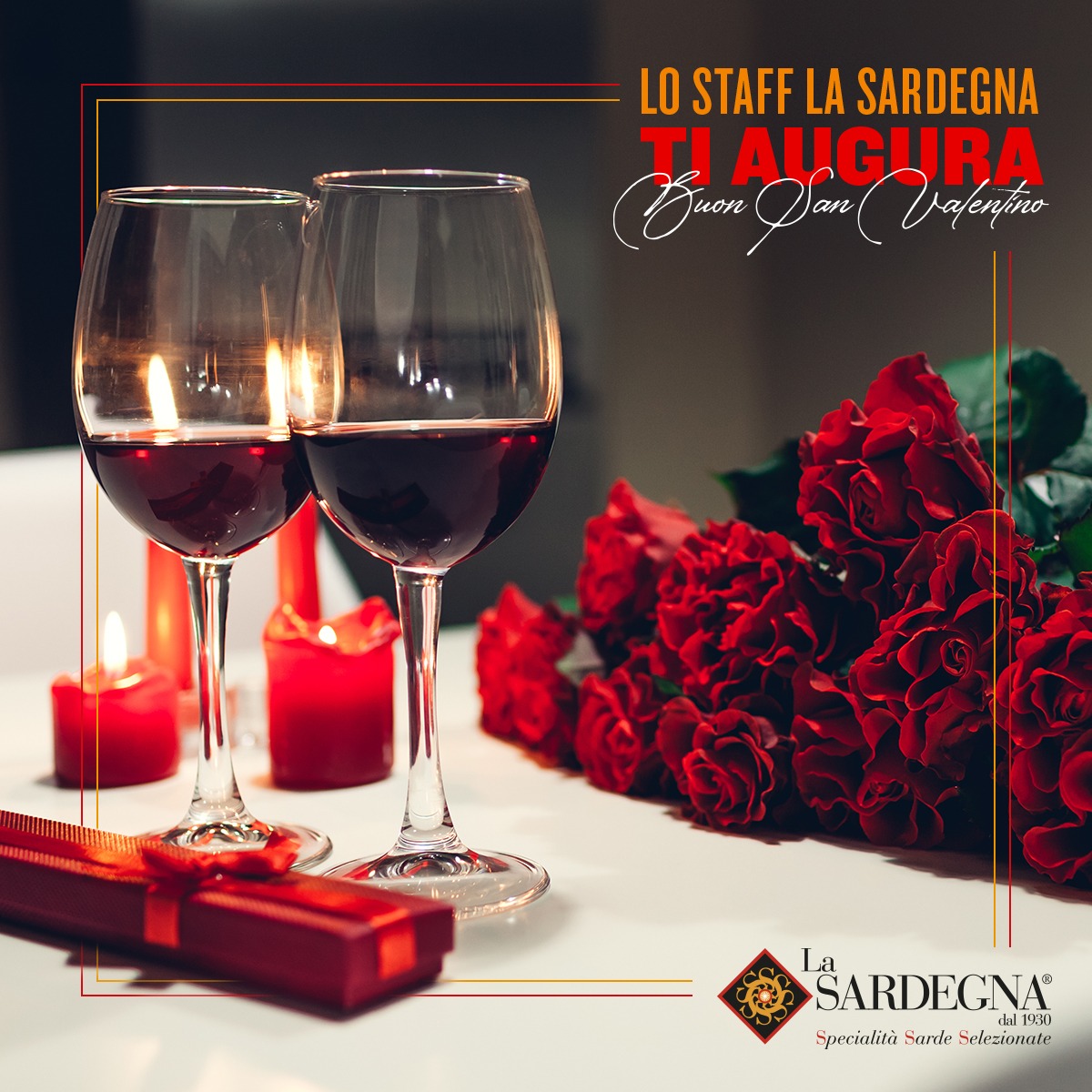 Lo staff La Sardegna ti augura Buon San Valentino